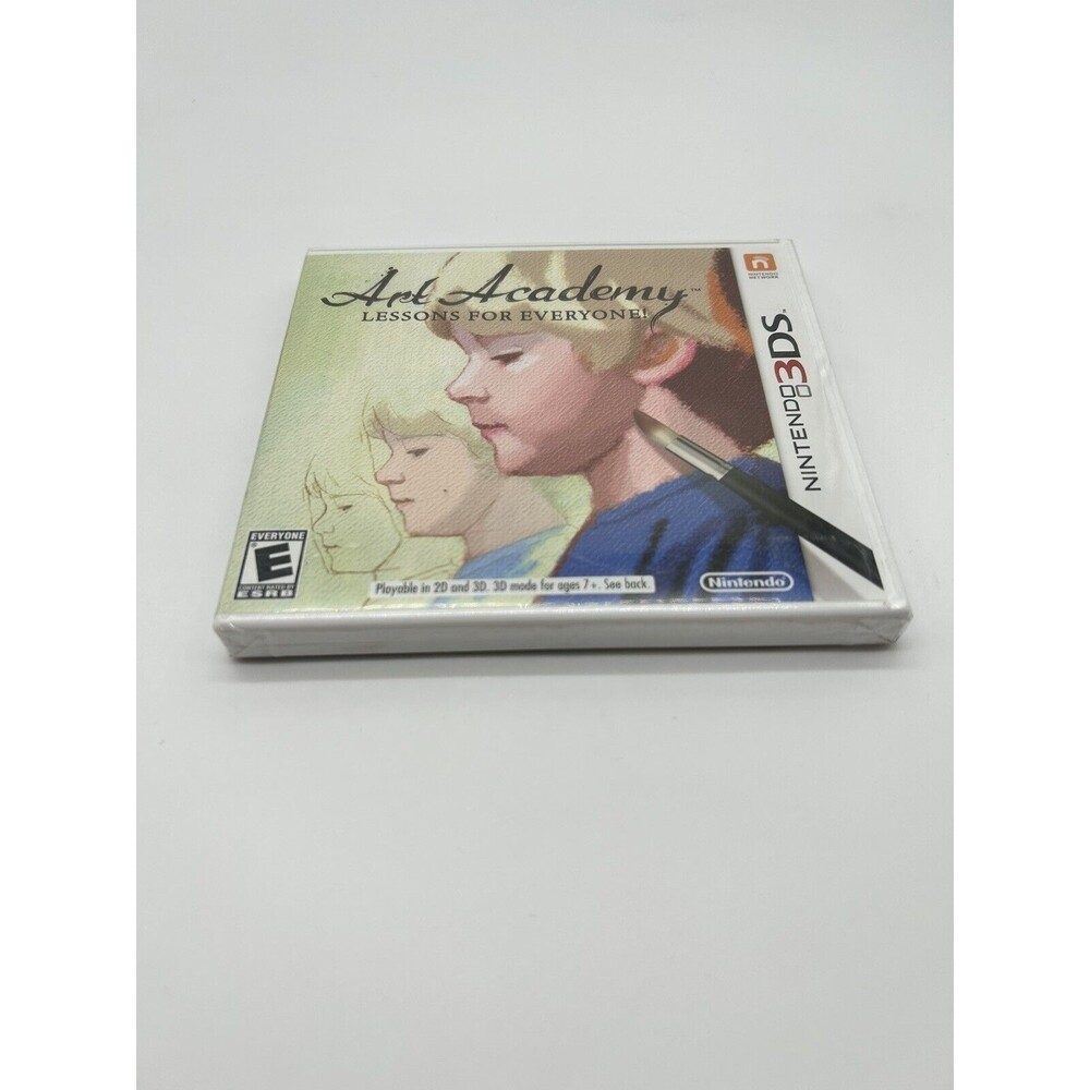 Art Academy: Lessons for Everyone (Nintendo 3DS, 2012) NEW Sealed